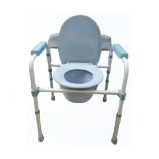 【海夫健康生活館】晉宇 鐵製收折 便器椅 便盆椅(JY-801)