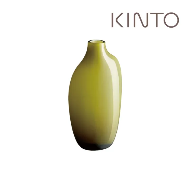 【Kinto】SACCO玻璃造型花瓶03- 綠