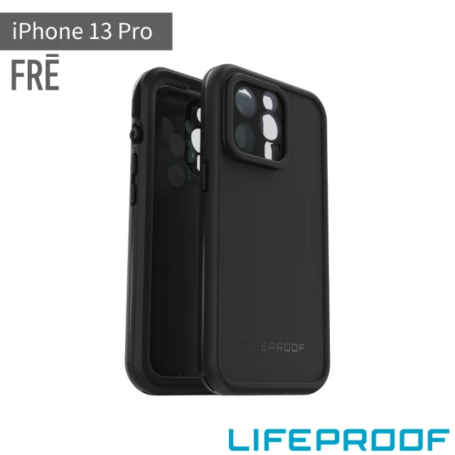 【LifeProof】iPhone 13 Pro 6.1吋 FRE 全方位防水/雪/震/泥 保護殼(黑)