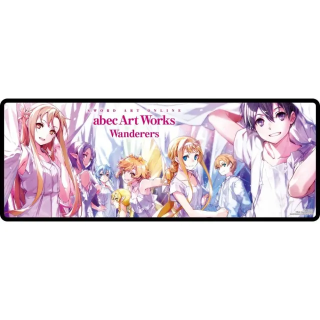 Sword Art Online刀劍神域abec畫集 Wanderers（特裝版）+特典滑鼠墊