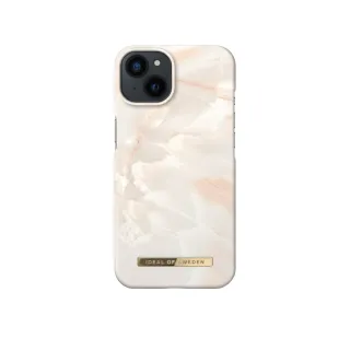 【iDeal Of Sweden】iPhone 13 6.1吋 北歐時尚瑞典流行手機殼(珍珠玫瑰大理石)