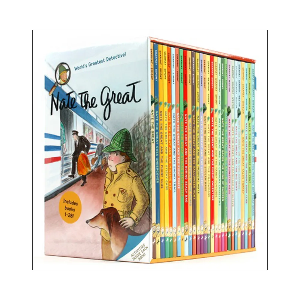 Nate the Great Box Set （共28本書）*附書盒- momo購物網- 好評推薦 