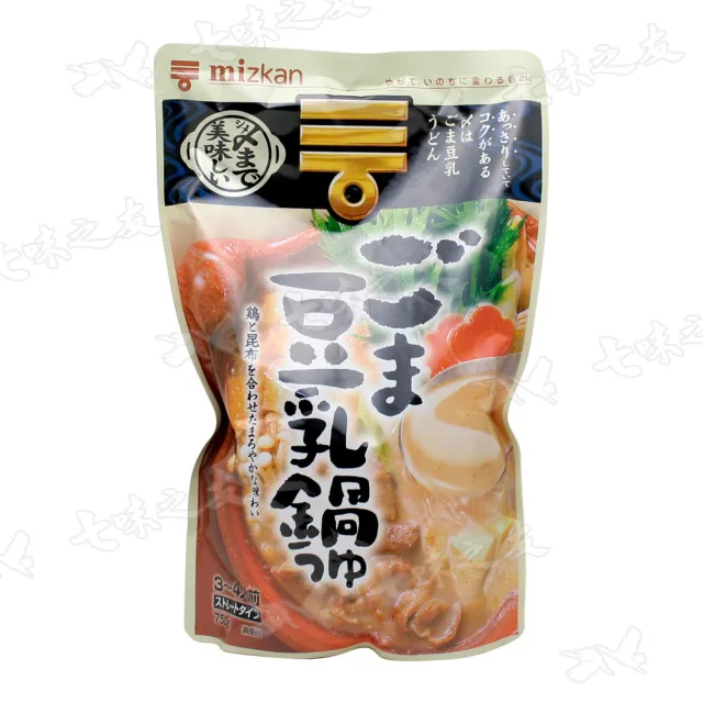 【味滋康】芝麻豆乳鍋高湯 750g(效期：2025/09/30)