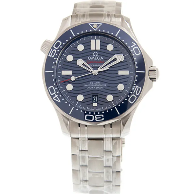 【OMEGA 歐米茄】Seamaster海馬潛水300米系列同軸擒縱腕錶x藍面  送禮x42mm(210.30.42.20.03.001)