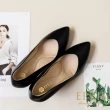 【EPRIS 艾佩絲】現貨 OL上班鞋尖頭系列7.5公分 純粹女神 尖頭高跟鞋 20.5-26-時尚黑(黑色高跟鞋)