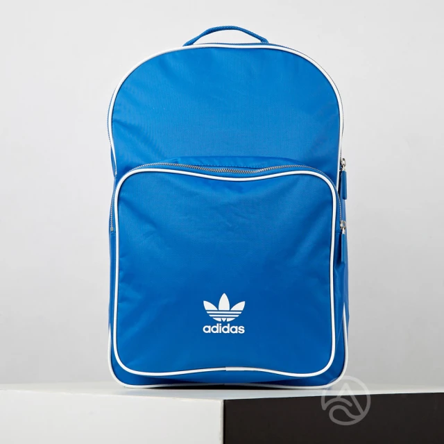 adidas 愛迪達 Adicolor Backpack 天空藍色 三葉草 運動 休閒 後背包 包包 DN7324