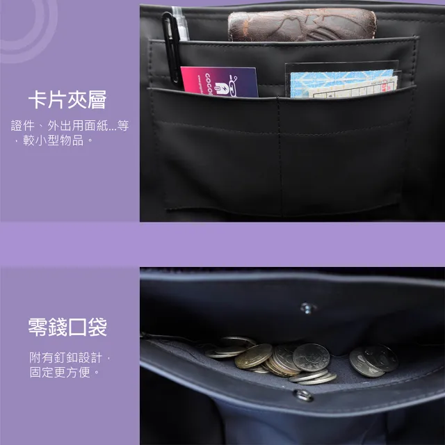 【GOGOBIZ】SYM DRG 158 龍王 機車車廂置物袋 機車巧格袋 分隔收納(機車收納袋 巧格袋)
