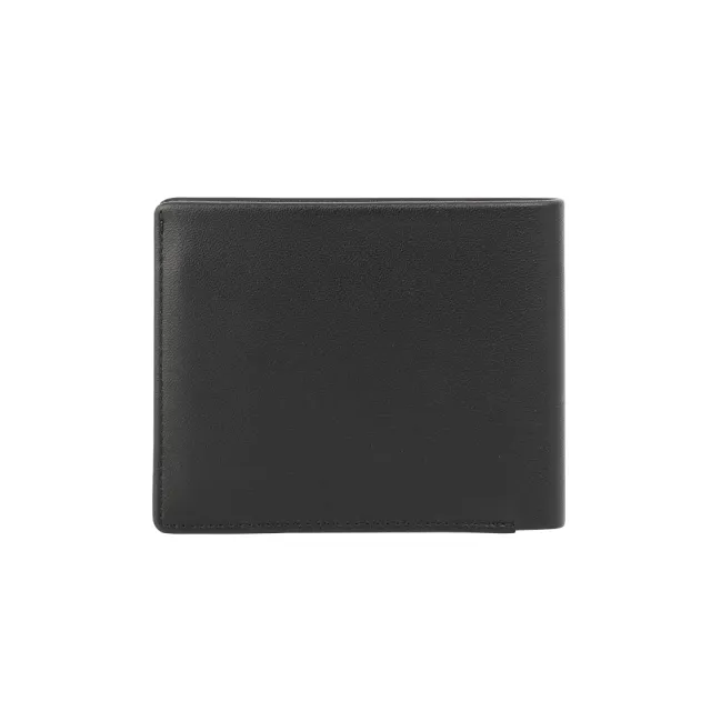 【BRAUN BUFFEL 德國小金牛】新遊牧族-TW 4卡零錢袋皮夾-黑色(BF380-315-BK) 錢包送禮推薦