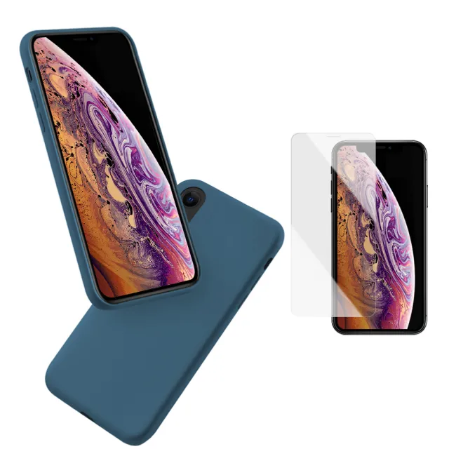 iPhoneX XS 5.8吋 液態矽膠手機保護殼(X XS 手機保護殼)