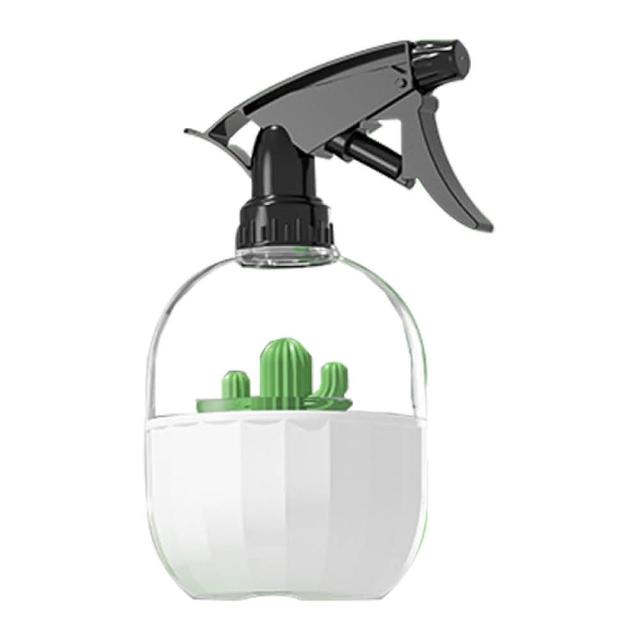 【 用具】仙人掌 氣壓式澆花消毒噴霧瓶-500ml 大容量 居家擺飾 灑水 花灑 澆花瓶 消毒噴水壺 澆花器 