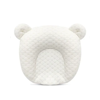 【ANTIAN】嬰兒寶寶定型枕頭 新生兒防扁頭枕頭 超透氣嬰兒塑形枕