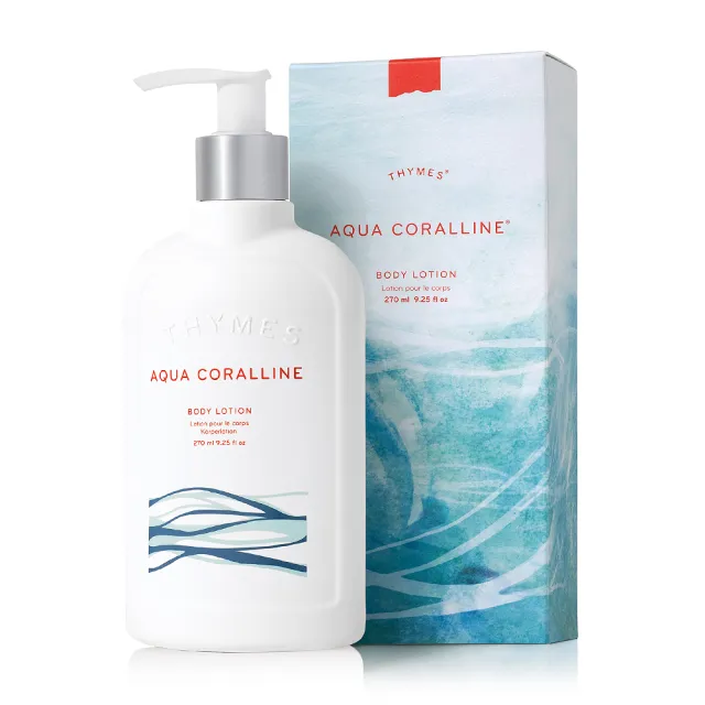 【草本24】THYMES 水百合身體乳液270ml(天然植物香氛/鎖水保濕、平衡乾燥/母親節禮物)