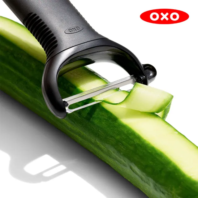 【美國OXO】輕鬆備料3件組-蔬果削皮器+刨絲刀+薑蒜磨泥器
