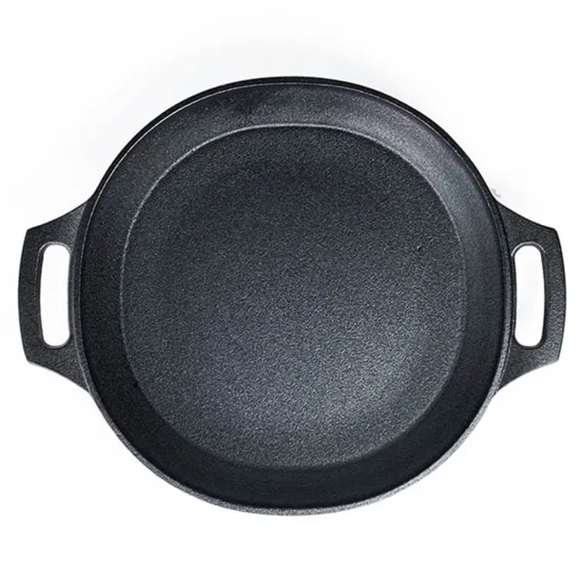 【南部鐵器】福介商店 日本鑄鐵鍋 鳳文堂 西班牙海鮮燉飯鍋 29cm IH爐可用 鑄鐵烤盤 燉菜 煎肉 烤肉