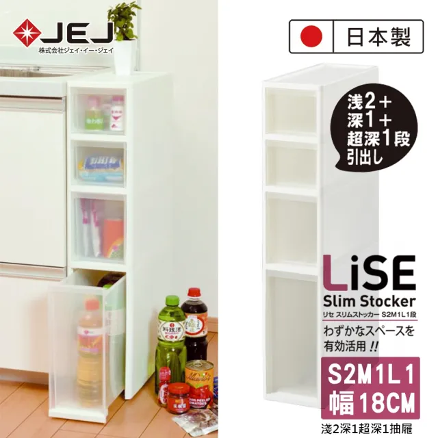 【JEJ ASTAGE】Slim 小物抽屜櫃 S2M1L1(四抽隙縫櫃)