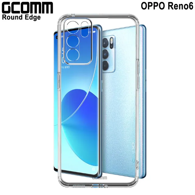 【GCOMM】OPPO Reno6 清透圓角防滑邊保護套 Round Edge(OPPO Reno6)