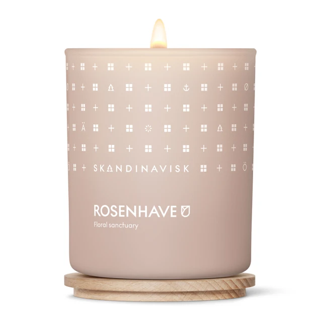【丹麥 Skandinavisk】ROSENHAVE 薔薇花園 香氛蠟燭(65g)