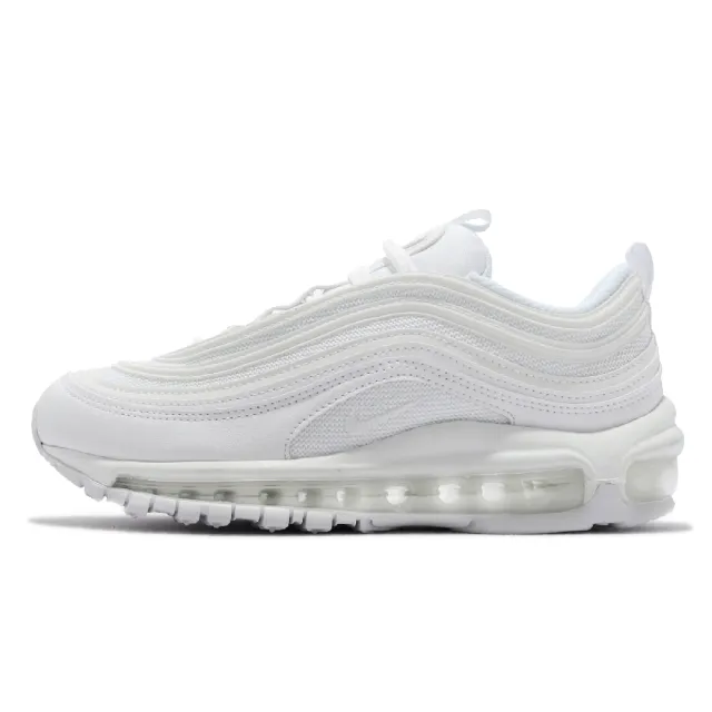 【NIKE 耐吉】休閒鞋 Air Max 97 運動 女鞋 經典款 反光 氣墊 避震 球鞋 穿搭 全白(DH8016-100)