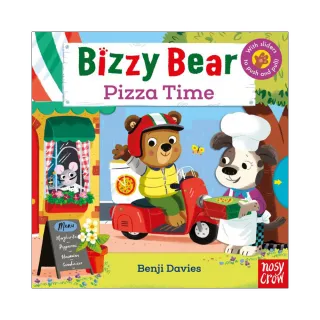 Bizzy Bear: Pizza Time （硬頁書英國版）*附音檔QRCode