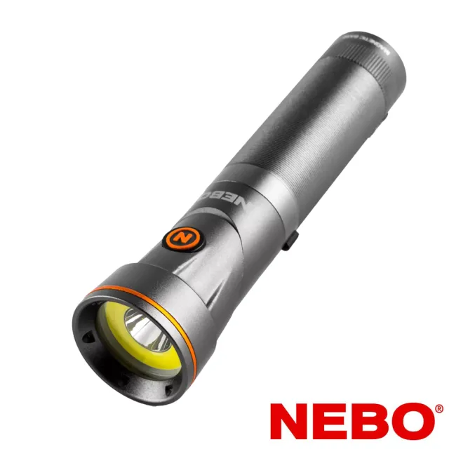 【NEBO】富蘭克林 多方向兩用手電筒-USB充電 300流明 IPX4(NEB-WLT-0023-G)