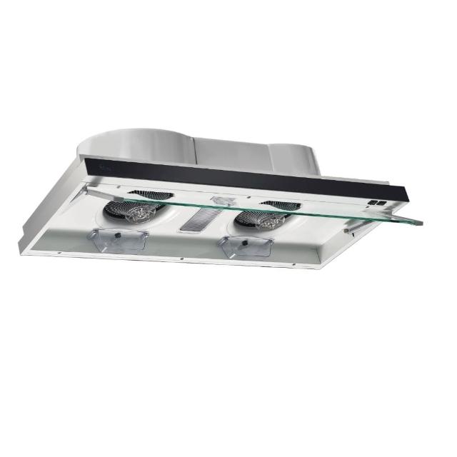 【喜特麗】90公分按壓式檔煙板隱藏式排油煙機 抽油煙機(JT-1681LW基本安裝)