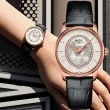 【MIDO 美度】BARONCELLI 永恆系列 白色珍珠母貝 真鑽機械腕錶 禮物推薦 畢業禮物(M0072073611600)