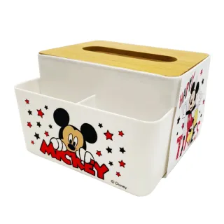 【收納王妃】Disney 迪士尼 面紙收納盒 米奇/米妮/史迪奇/維尼(15x15x10cm)