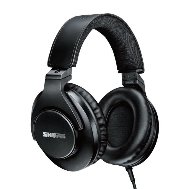 SHURE SRH440A SHURE SRH440A 耳罩式專業監聽耳機,採用有線設計,適用於 Android、PC 及其他裝置。具備優異音質認證,提供舒適佩戴與精準聲音重現,適合音樂製作與日常聆聽。享 2 年保固,品質保證。