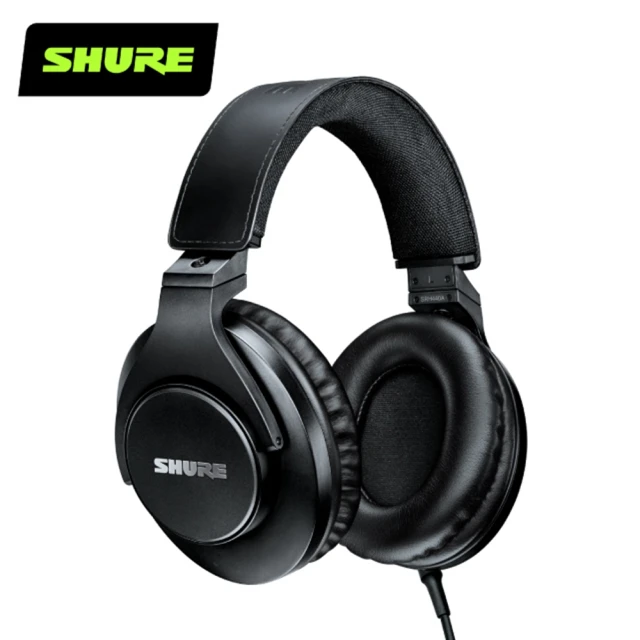 【SHURE】SRH440A 經典進化 錄音級監聽耳罩(鍵寧公司貨)