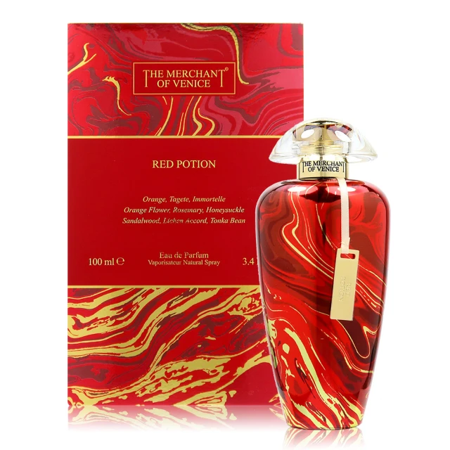 【The Merchant Of Venice 威尼斯商人】RED POTION 紅色魔藥淡香精 100ML(限時優惠 平行輸入)