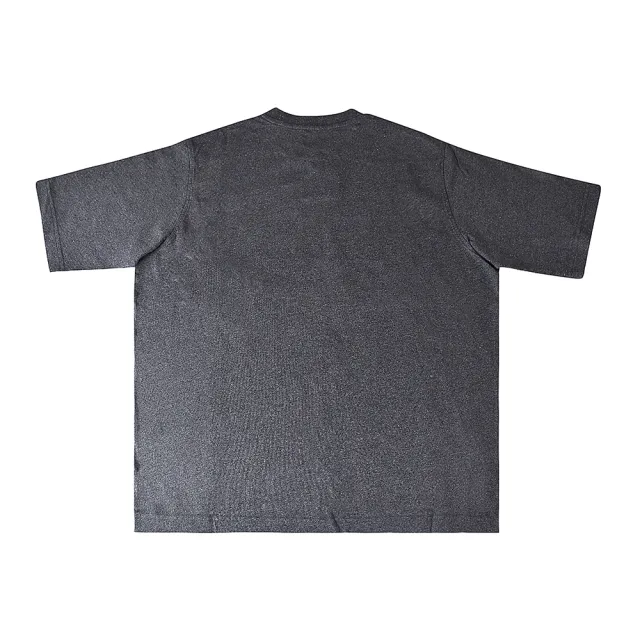 【KENZO】KENZO 刺繡虎頭造型混紡棉質男仕寬鬆圓領短袖T恤(灰)