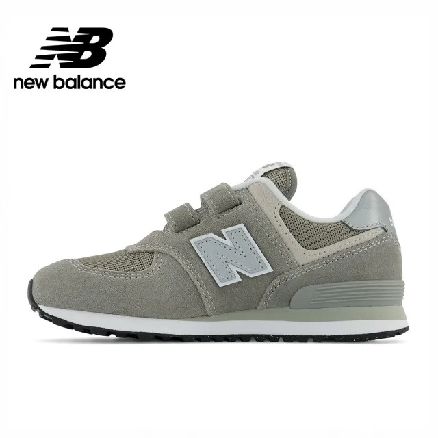 【NEW BALANCE】NB 童鞋_男童/女童_灰色_PV574EVG-W楦(寬楦)