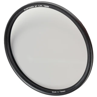 【SUNPOWER】M1 CPL 超薄框 82mm 99.8%高透光 偏光鏡 清晰8K(公司貨)