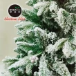 【摩達客】★6呎/6尺 180cm 頂級植雪擬真混合葉聖誕樹 裸樹(不含飾品不含燈/本島免運費)