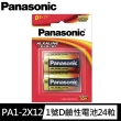 【Panasonic 國際牌】鹼性電池1號D電池 24入 吊卡盒裝(LR20TTS日本製1.5V大電流電池/公司貨)
