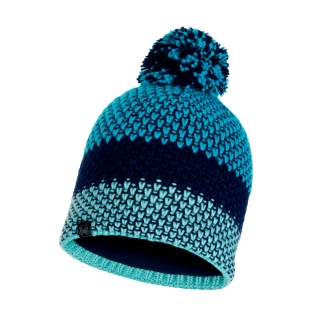 【BUFF】BFL117855 TILDA-針織保暖毛球帽-浩瀚藍(Lifestyle/生活系列/毛球帽)