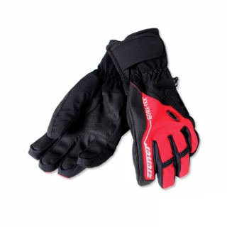 【SNOW TRAVEL】PRIMALOFT+GTX 防水保暖手套(紅色)