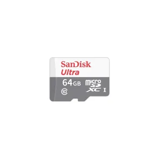 【SanDisk 晟碟】Ultra microSDXC 64GB記憶卡(for監視器組合用)