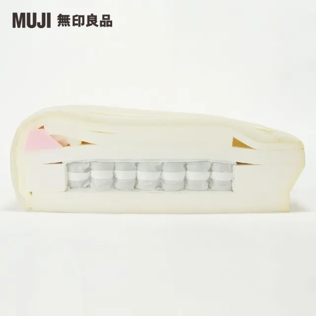 【MUJI 無印良品】沙發本體/3人座/聚氨酯獨立筒/水洗棉帆布/原色(大型家具配送)