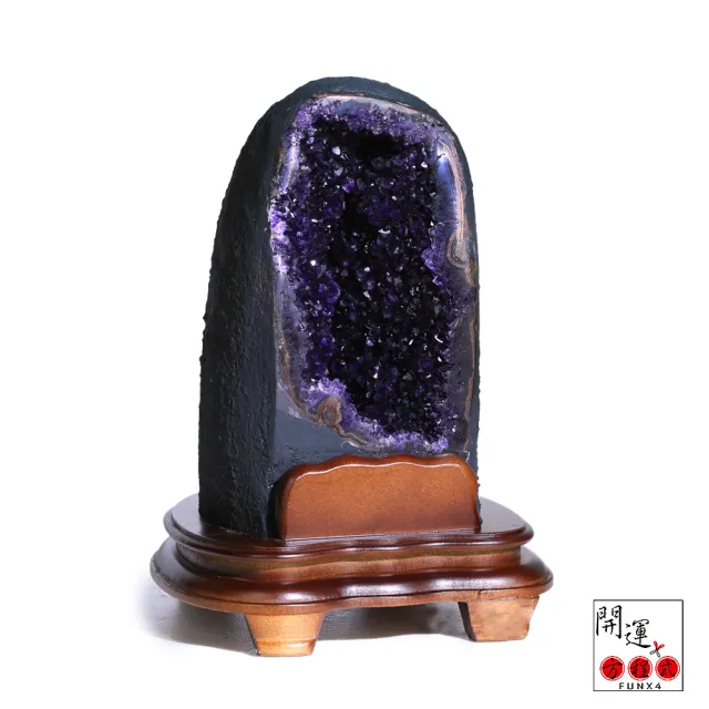 開運方程式】爆紫頂級烏拉圭紫水晶洞AGU169(紫晶洞4.6公斤靠山立洞