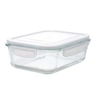 【NITORI 宜得利家居】耐熱玻璃保存容器 1040ml 長方形(玻璃保存容器)