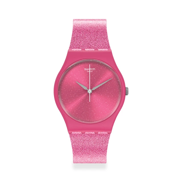 【SWATCH】Gent 原創系列手錶MAGI PINK 瑞士錶 錶(34mm)