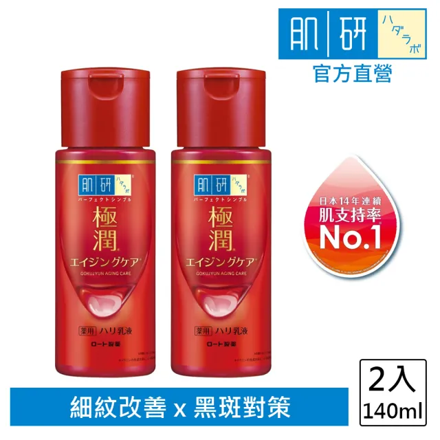 【肌研】極潤抗皺緊實高機能乳液(140ml / 2入)