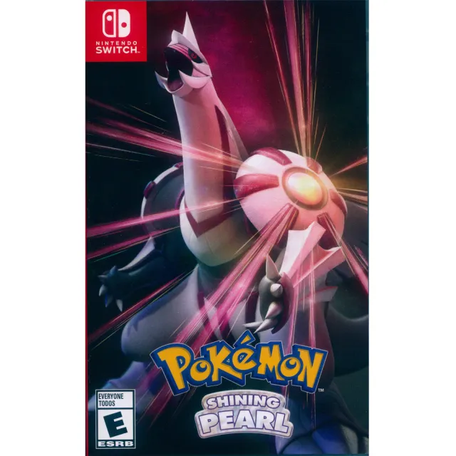 【Nintendo 任天堂】NS Switch 寶可夢 明亮珍珠 Pokemon Shining Pearl(中英日文美版)