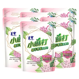 【毛寶】小蘇打植萃香氛液體皂-制臭抗菌-補充包(1800gX6入)