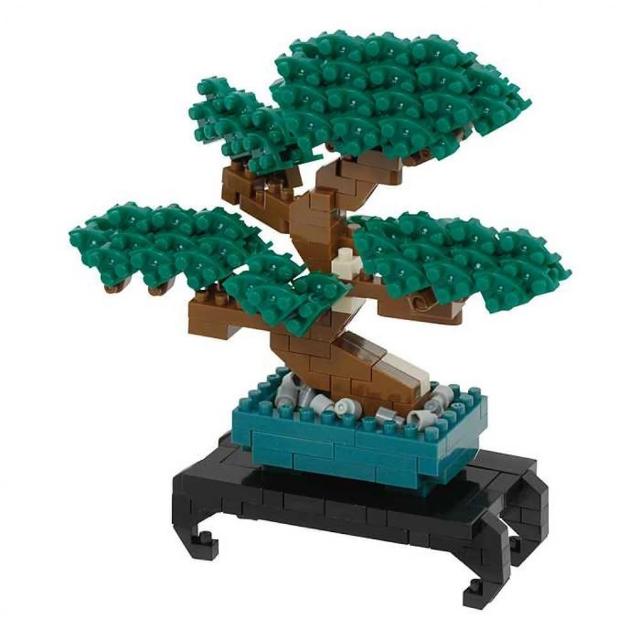 【nanoblock 河田積木】NBH_224盆栽 松