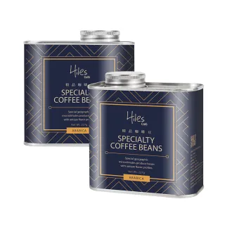 【Hiles】谷吉極品咖啡豆-淺中烘焙(272gx2罐)