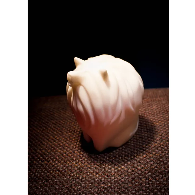 【Gallery Chuan 筌美術】熱情活力 獅子座(十二星座 獅子座 複合石材 送禮 藝品)