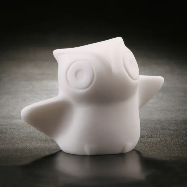 【Gallery Chuan 筌美術】智慧先鋒(貓頭鷹 複合石材 送禮 藝品)