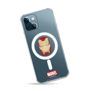 【Marvel 漫威】iPhone 13 6.1吋 英雄系列磁吸防摔透明殼(4款)